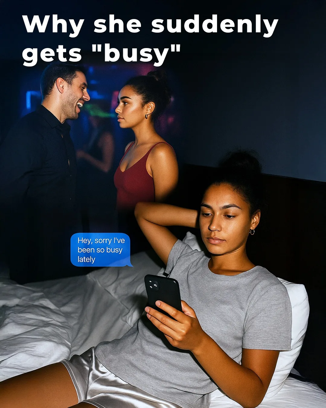 KLYRO busy text bad breath ad.