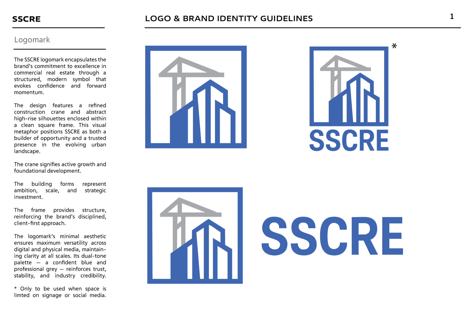 SSCRE logo specifics
