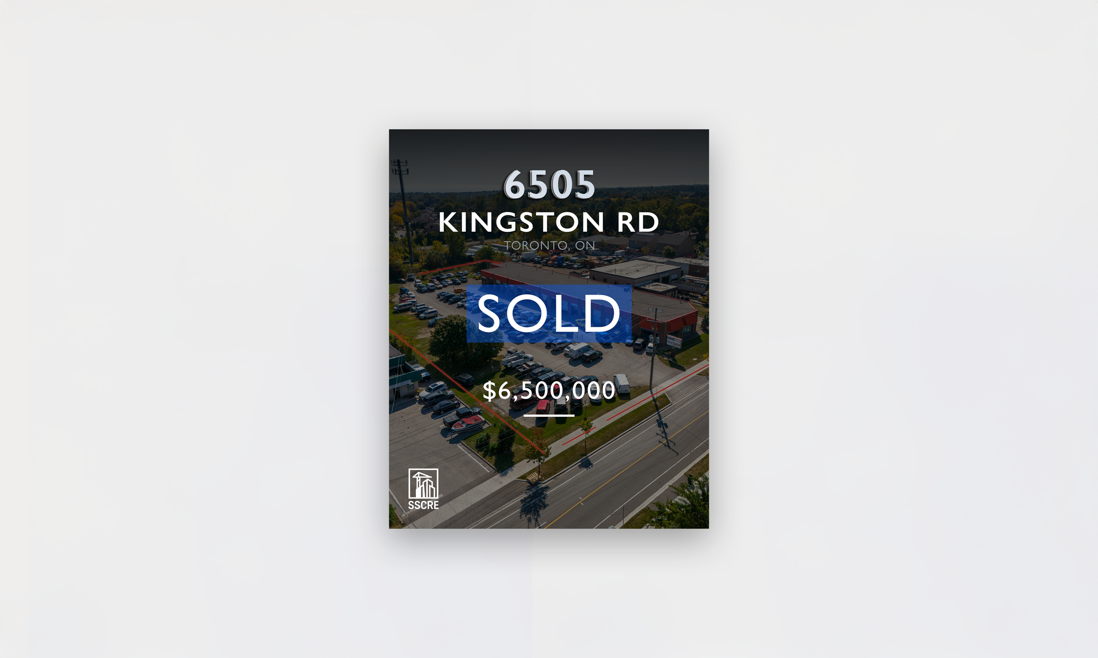 SSCRE sold property social post