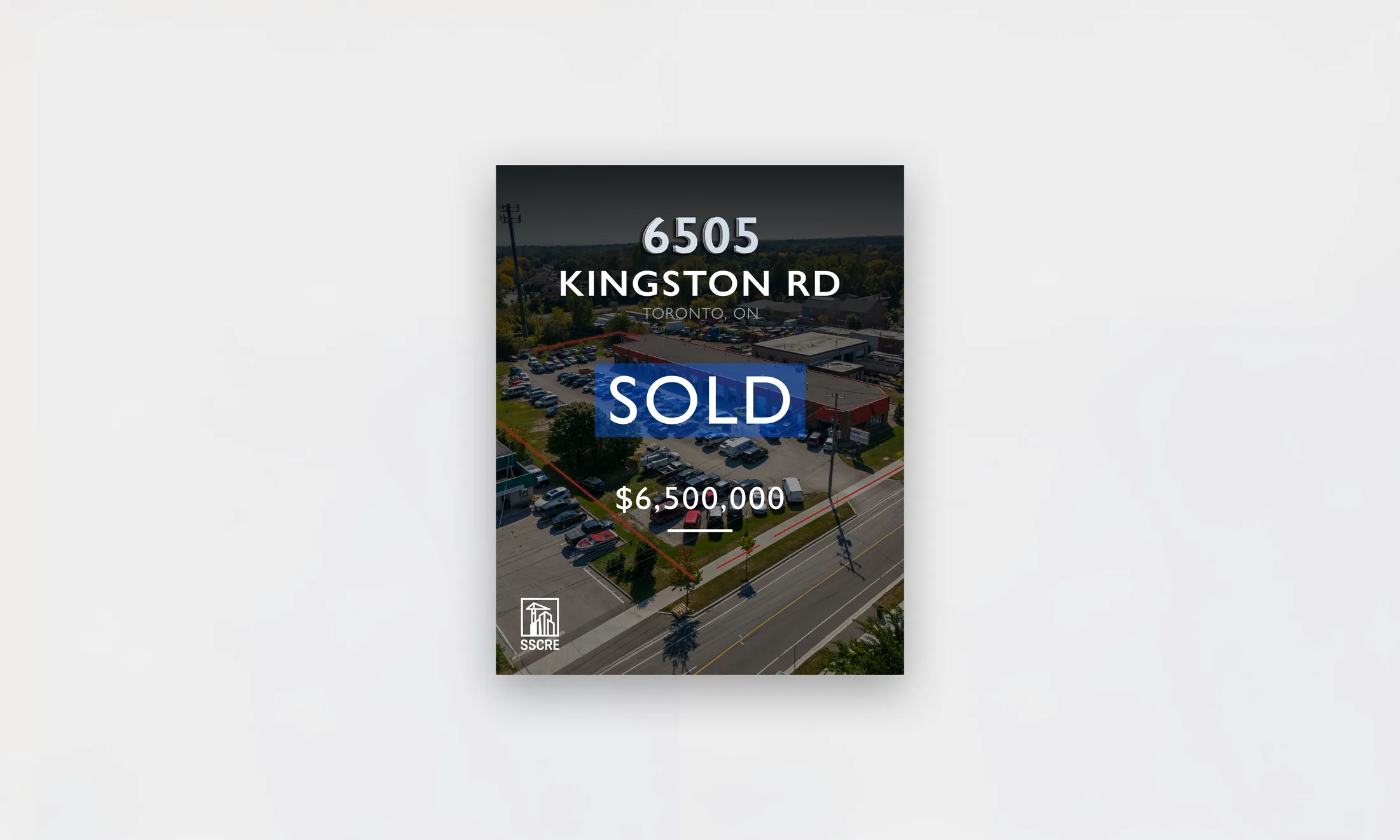 SSCRE sold property social post